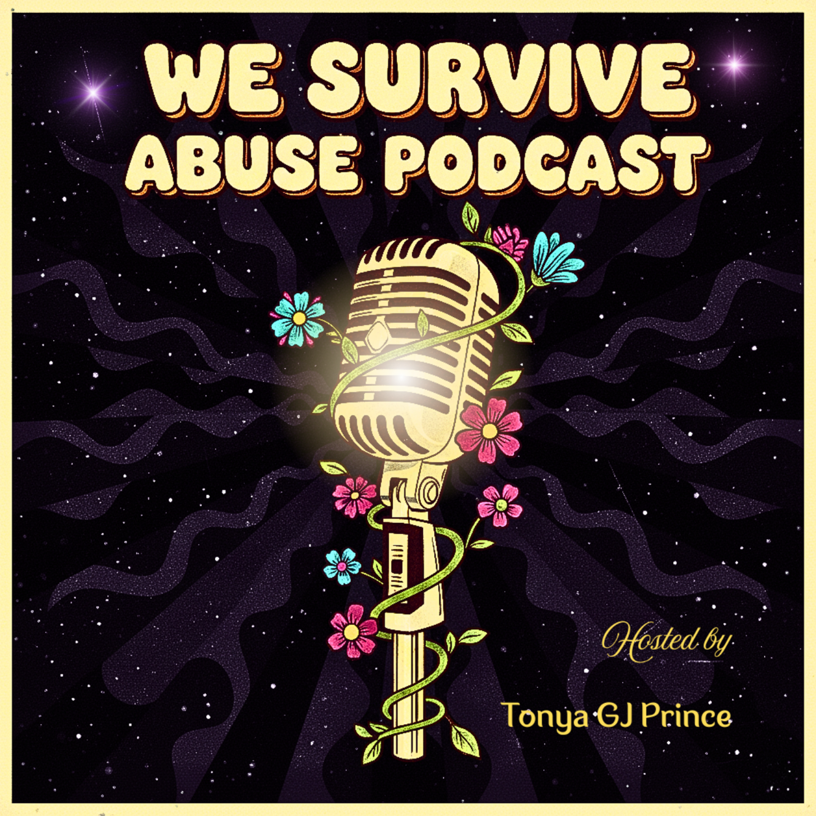 WE Survive Abuse podcast artwork